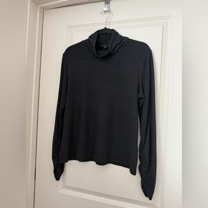 Banana Republic Black Long Sleeve Top